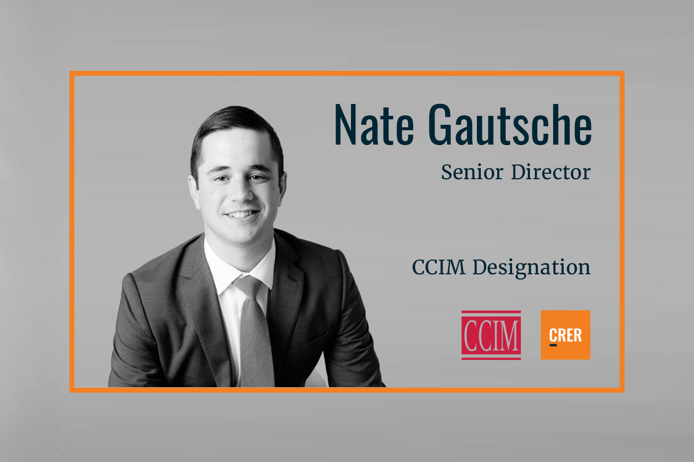 Nate Gautsche Becomes a Member of CCIM