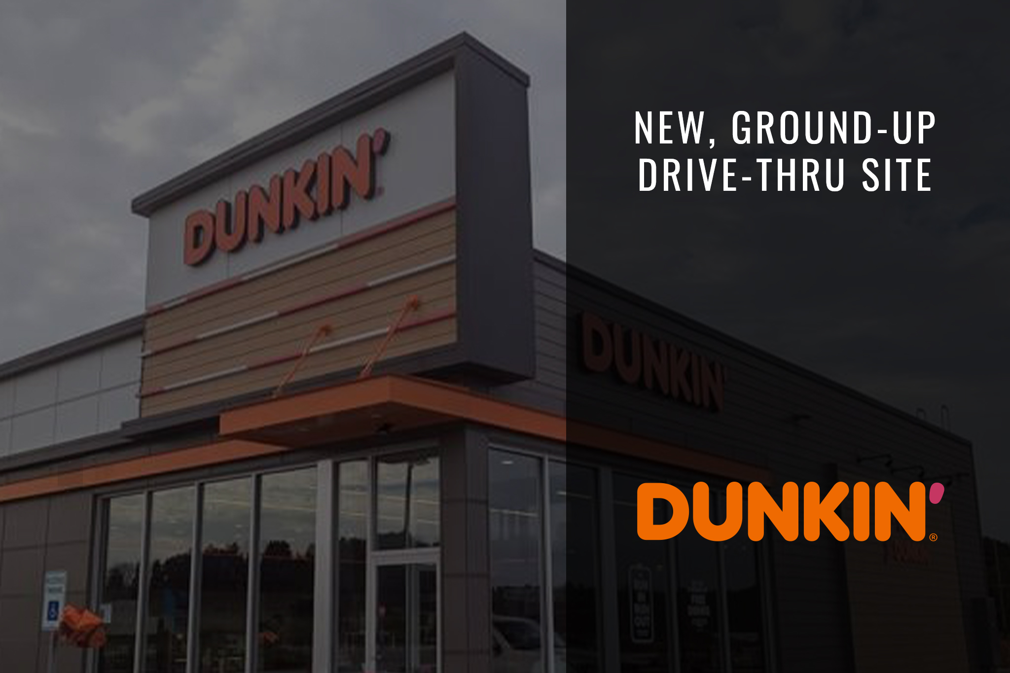 Nate Gautsche Represents Dunkin’ in Purchase of New Drive-Thru Site